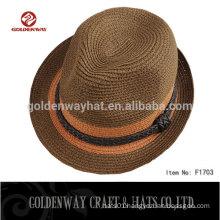 Hot selling Wholesale paper braid fedora hat